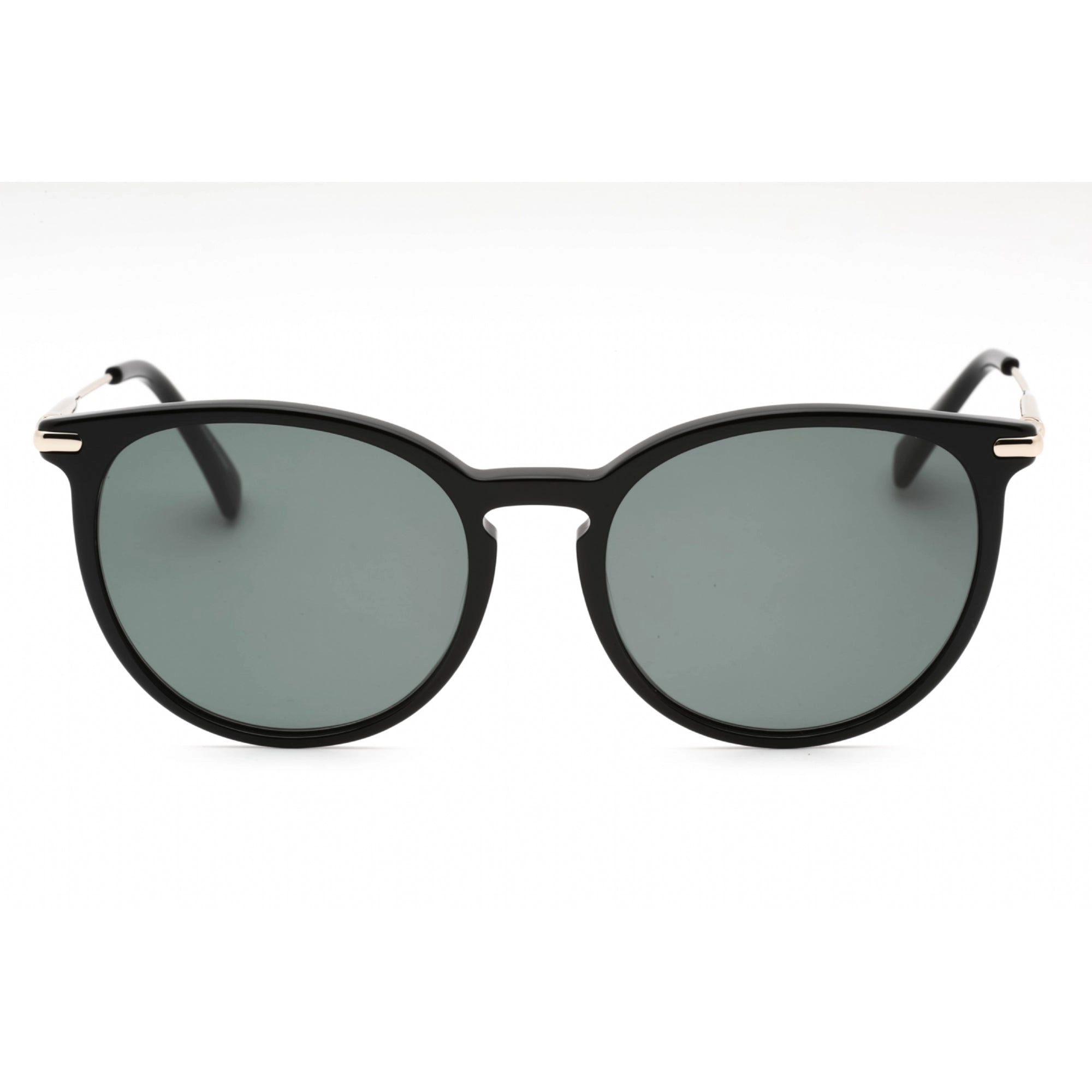 Longchamp Women's Sunglasses - Black Acetate Full Rim Frame Green Lens | LO646S 001