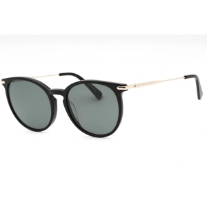 Longchamp Women's Sunglasses - Black Acetate Full Rim Frame Green Lens | LO646S 001