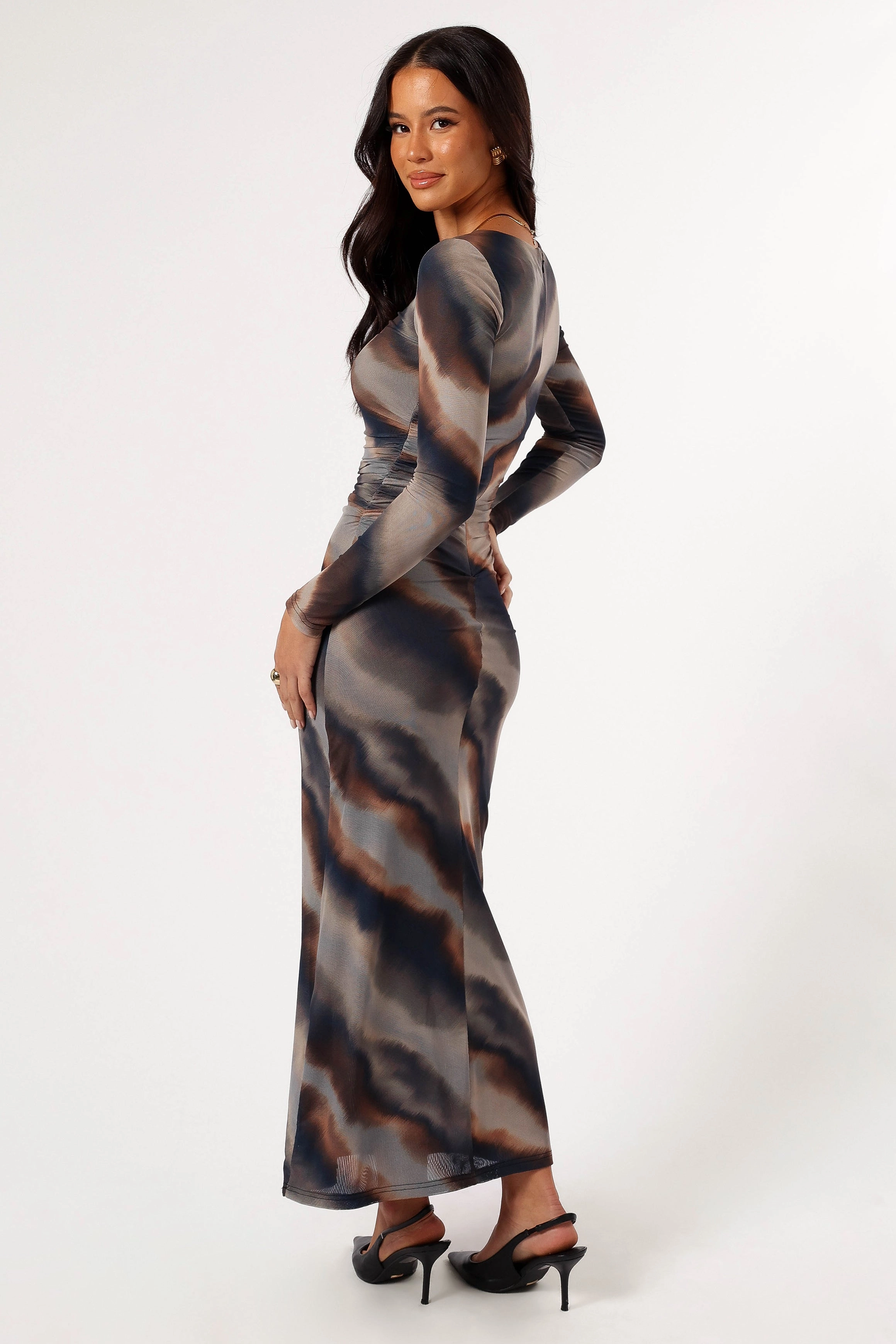 Macey Maxi Dress - Dusk Print