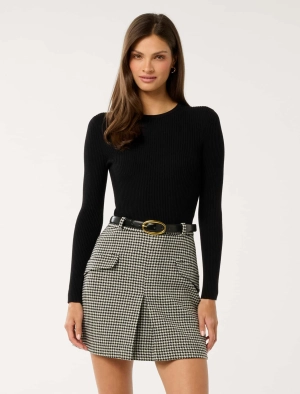 Maddox Pleat Mini Dress
