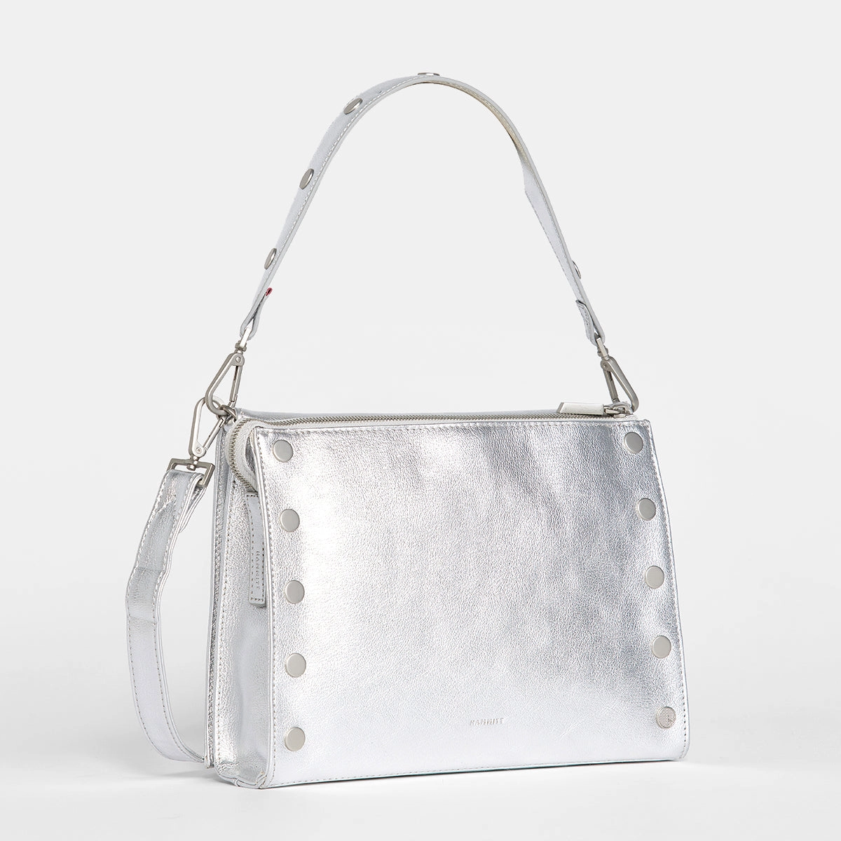 Montana Clutch | Sidewalk Silver/Brushed Silver | Lrg