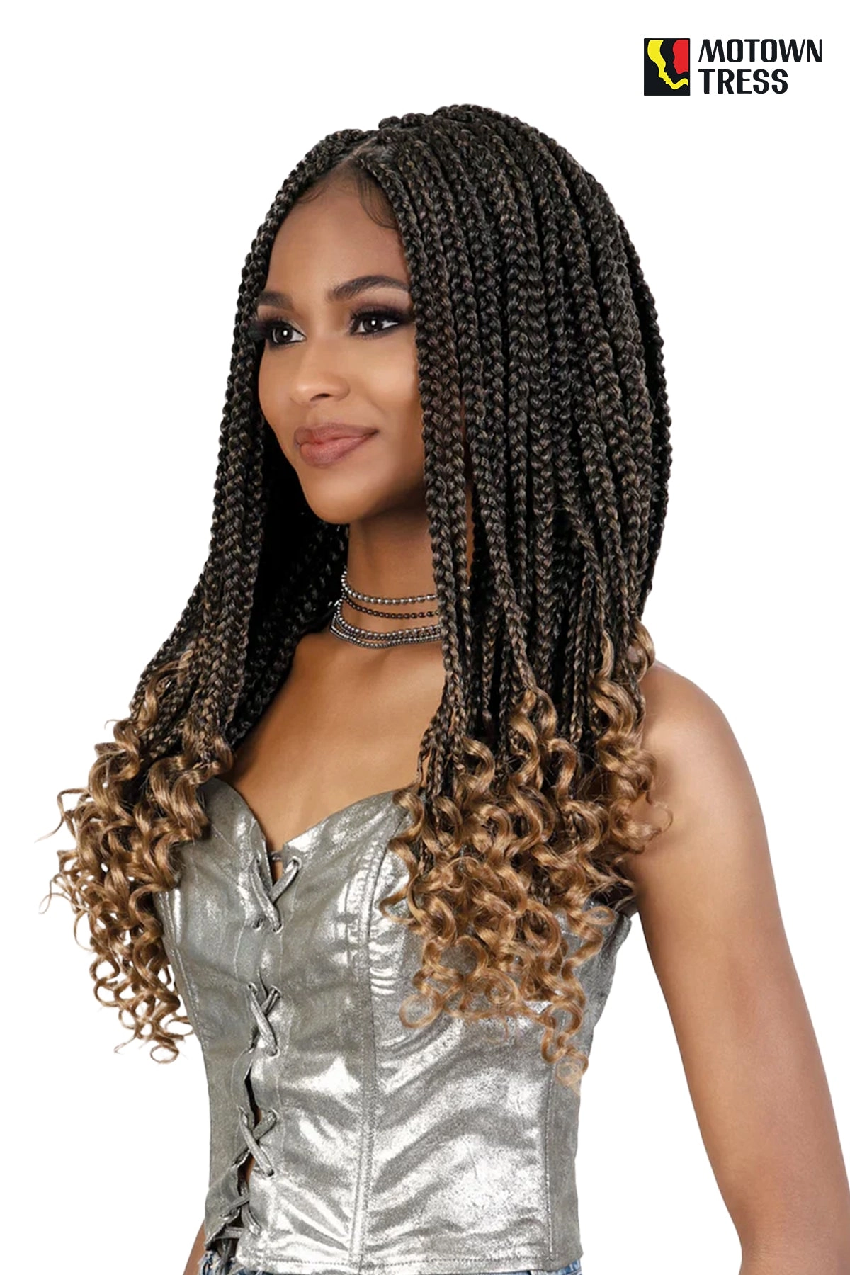 MOTOWN HD HAND BRAIDED WIG - WLBII.LUCK 24"