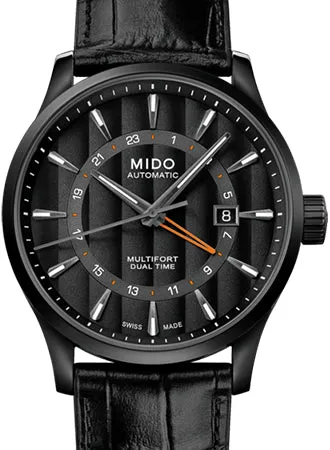 Multifort Dual Time Black 42mm Ref. M038.429.36.051.00