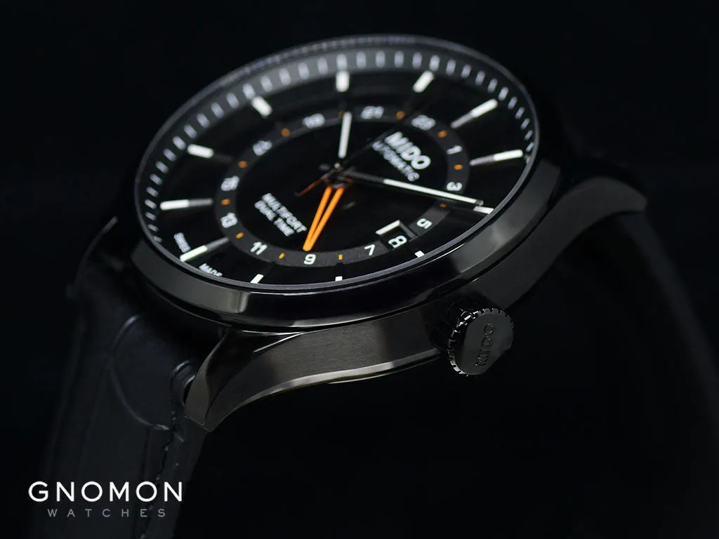 Multifort Dual Time Black 42mm Ref. M038.429.36.051.00