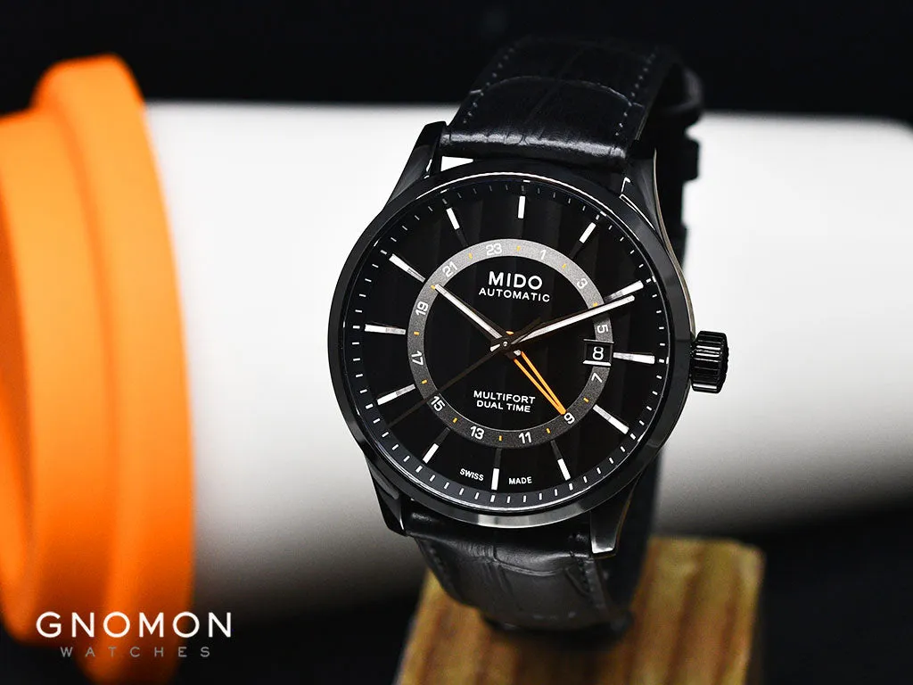 Multifort Dual Time Black 42mm Ref. M038.429.36.051.00