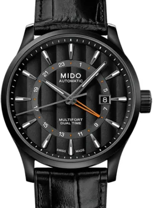 Multifort Dual Time Black 42mm Ref. M038.429.36.051.00