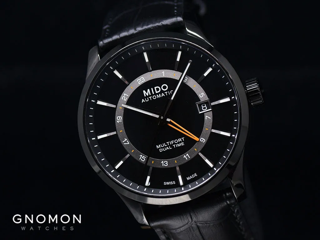 Multifort Dual Time Black 42mm Ref. M038.429.36.051.00
