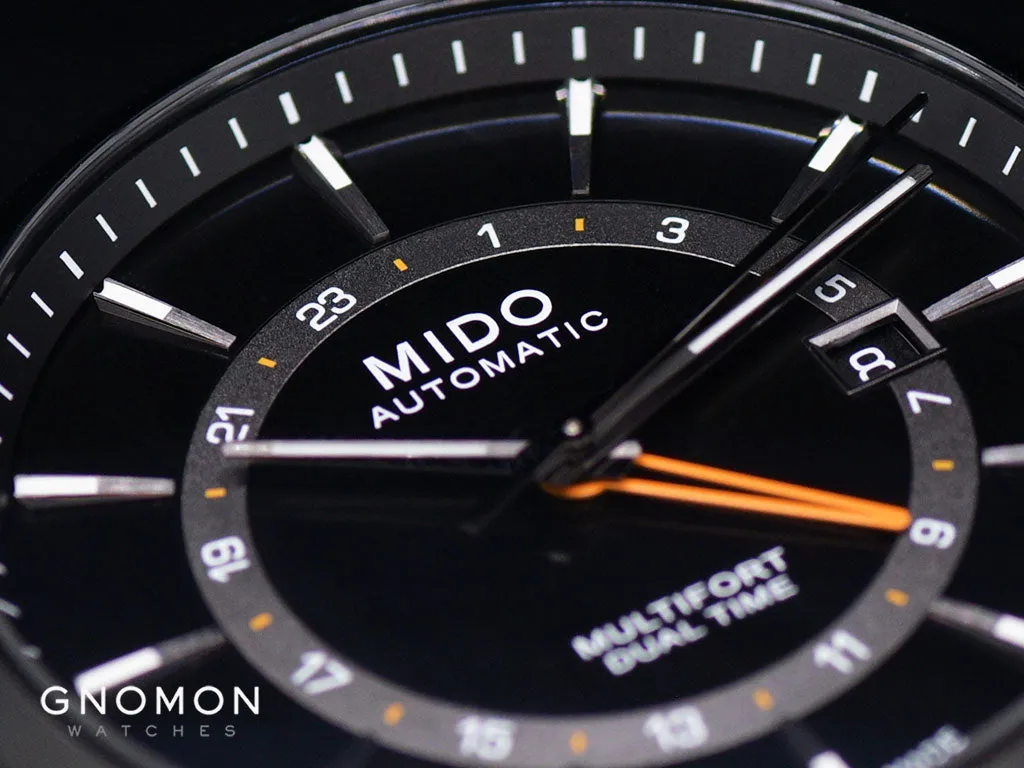 Multifort Dual Time Black 42mm Ref. M038.429.36.051.00