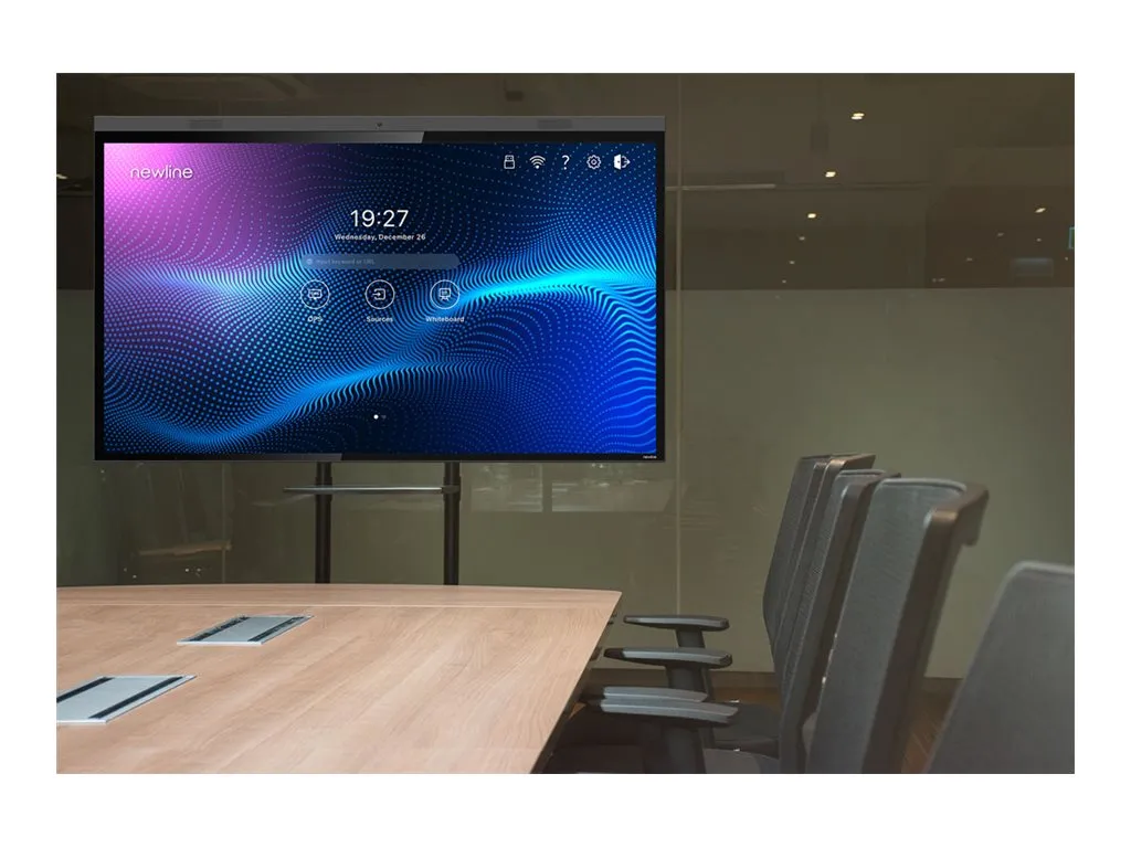 Newline TT-7524ZPRO - 75 Diagonal Class Z Pro Series LED-backlit LCD display - interactive digital signage - with touchscreen