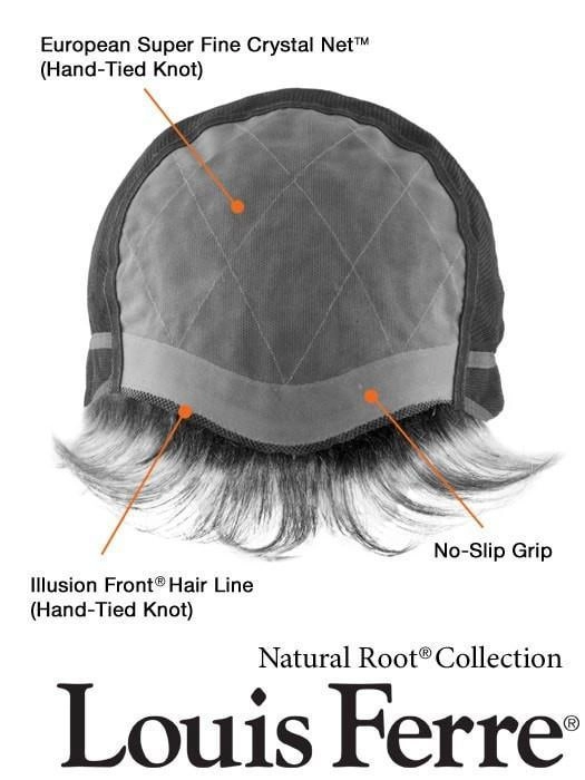 NRC 002HM by Louis Ferre | 100% Human Hair (Hand-Tied) | CLOSEOUT