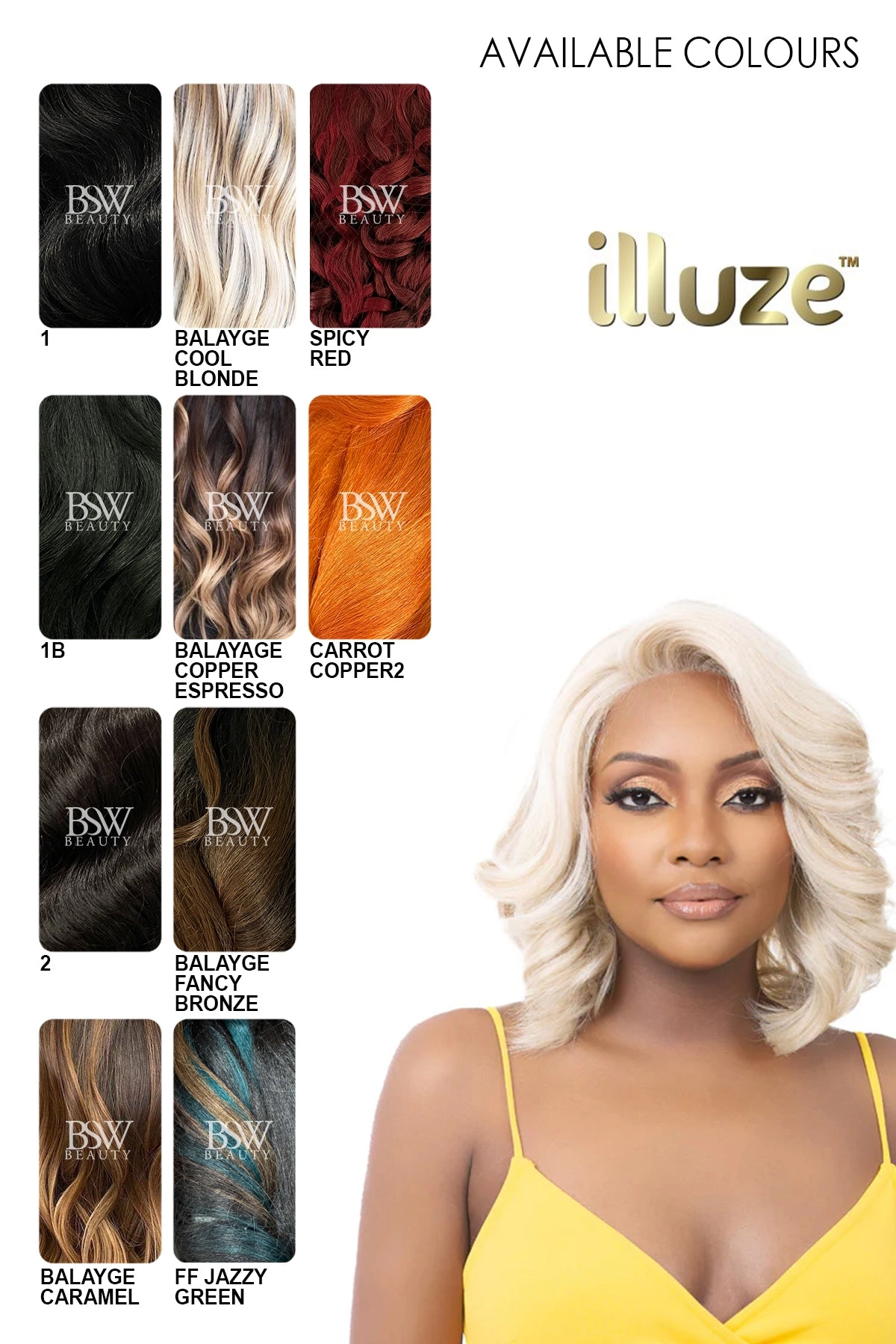 NUTIQUE ILLUZE GLUELESS LACE FRONT WIG - LORETTA