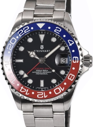 Ocean 39 GMT Blue/Red Ceramic