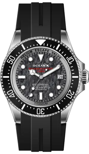 OceanX Sharkmaster 1000 Titanium SMTi1021 Limited Edition