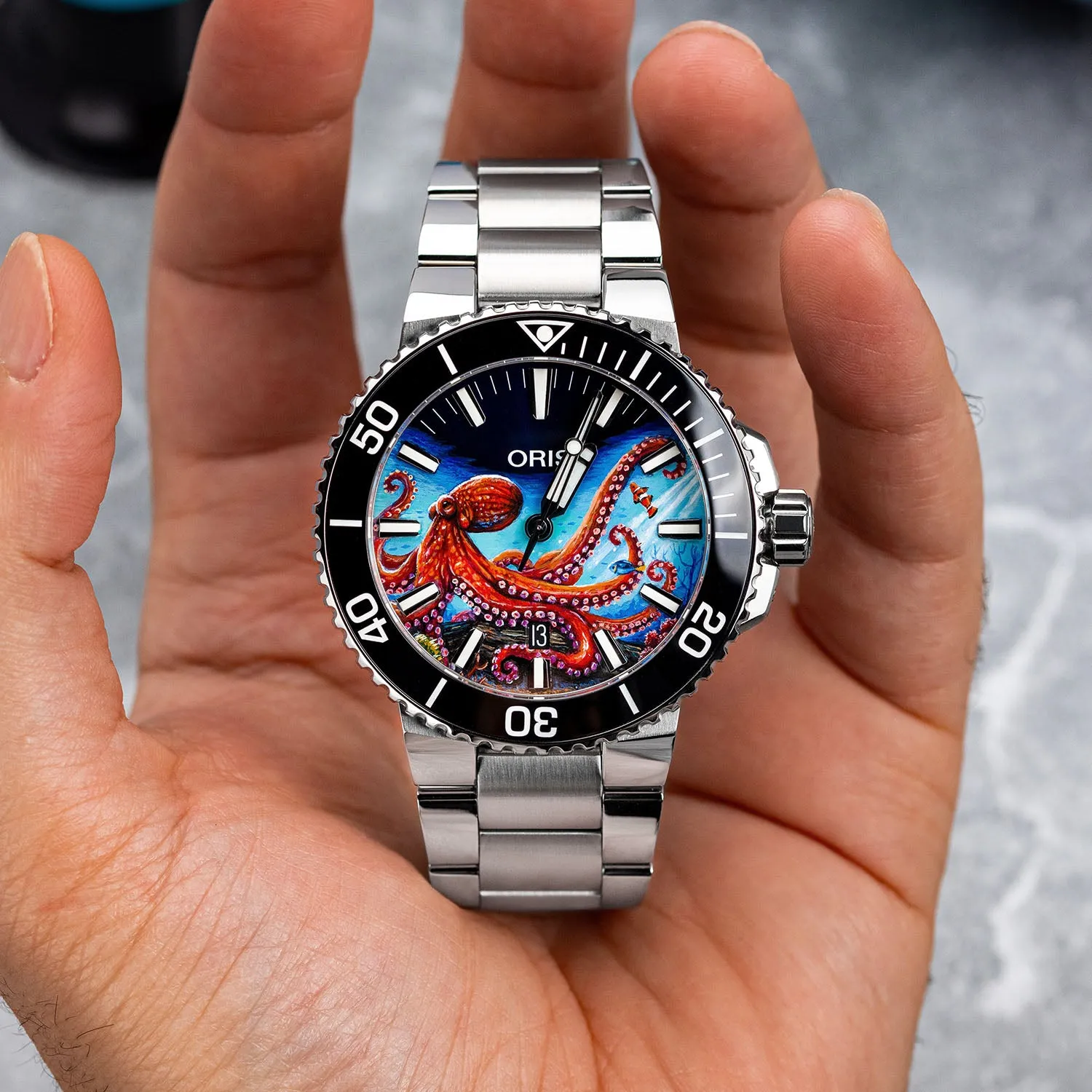 Oris Aquis Octopus