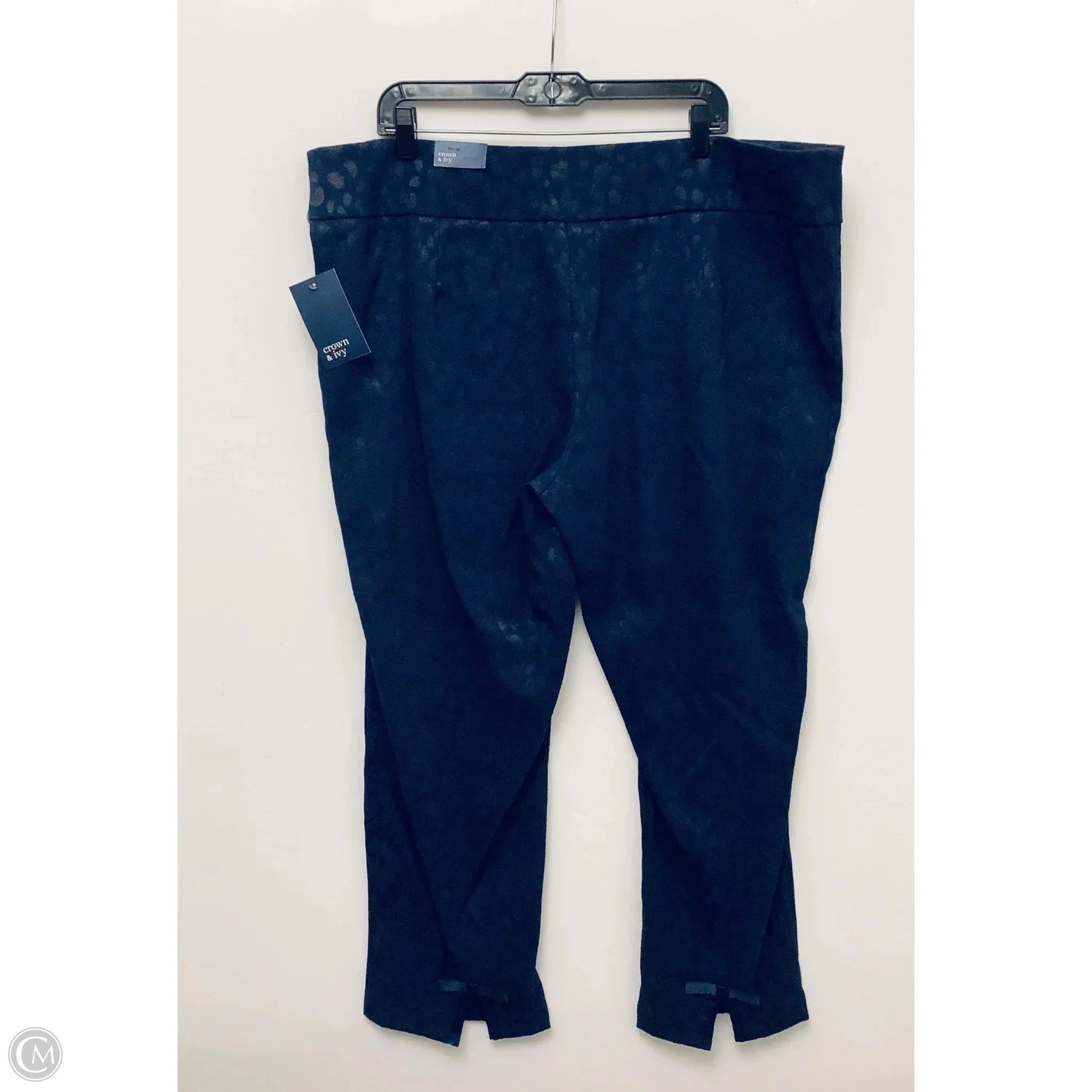 Pants Dress By Crown And Ivy In Navy, Size: 22