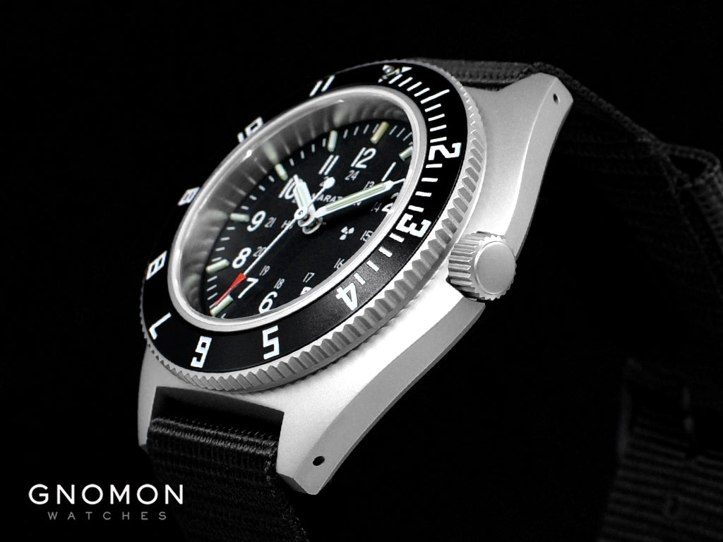 Pilot’s Navigator Stainless Steel NGM - Nylon Ballistic Strap Ref. WW194013SS-0101