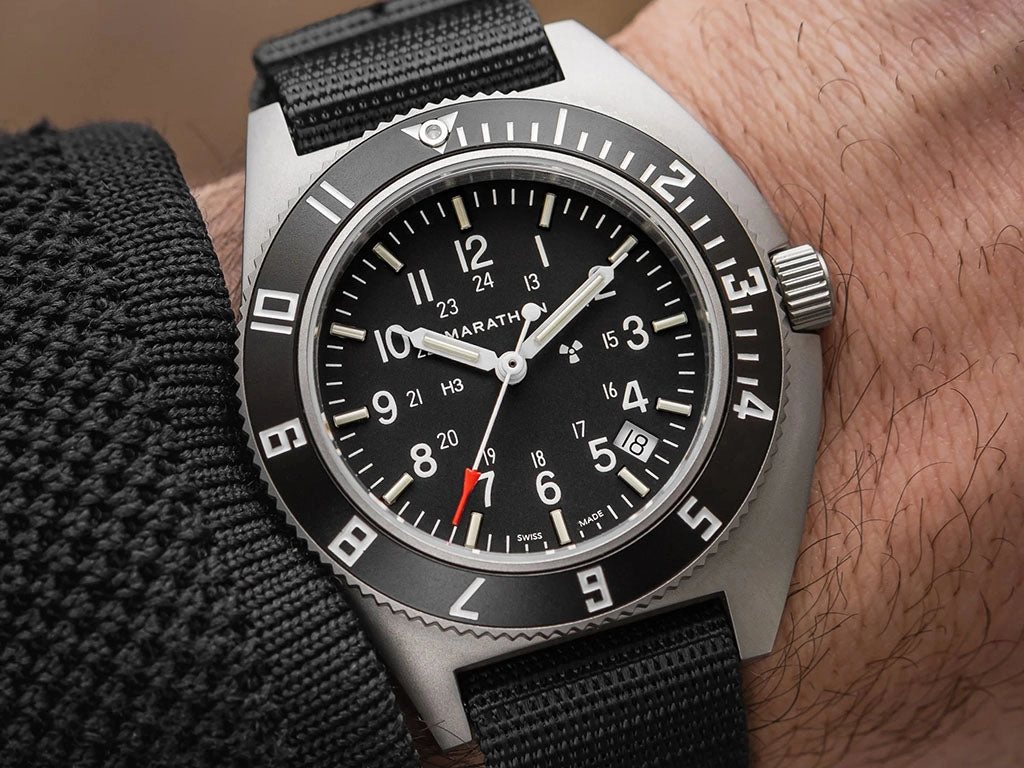 Pilot’s Navigator Stainless Steel NGM - Nylon Ballistic Strap Ref. WW194013SS-0101