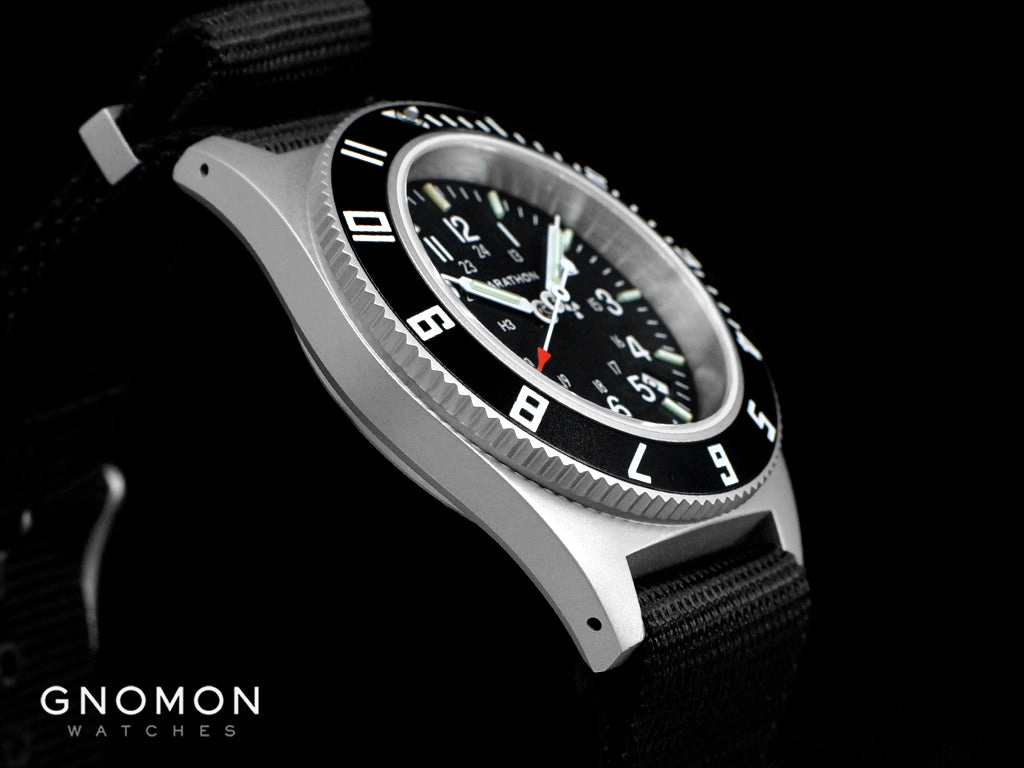 Pilot’s Navigator Stainless Steel NGM - Nylon Defstan Strap Ref. WW194013SS-0103