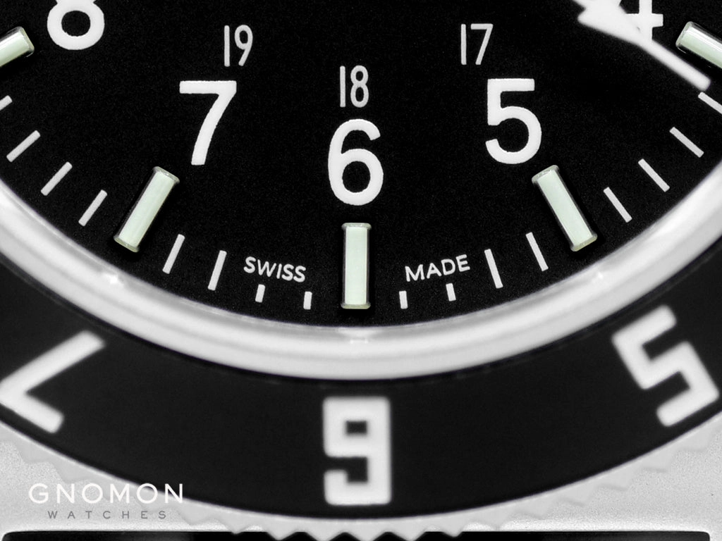 Pilot’s Navigator Stainless Steel Sterile Dial - 3-Piece Rubber Strap Kit Ref. WW194001SS-0830