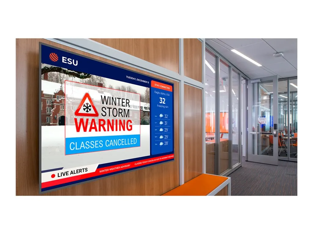 Planar SLP86 - 86 Diagonal Class Simplicity P Series LED-backlit LCD display - digital signage - Android - 4K UHD (2160p) 3840 998-3930-00