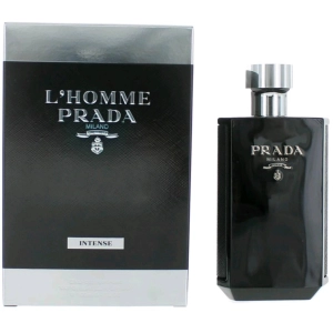 Prada Men's Eau De Parfum Spray - L'Homme Intense , 3.4 oz