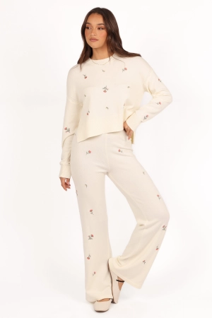 Primrose Knit Set - Cream