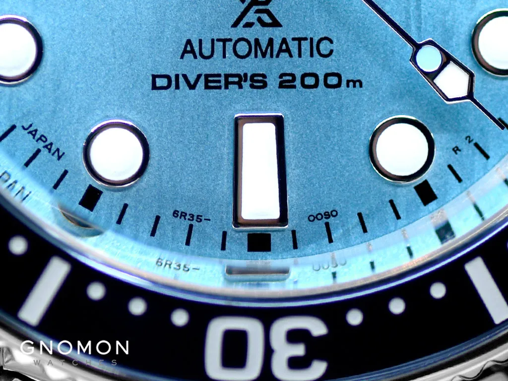 Prospex MM Reduced "Save the Ocean Special Edition" Glacier Dial Ref. SBDC167