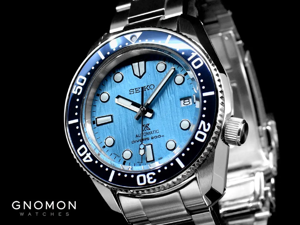 Prospex MM Reduced "Save the Ocean Special Edition" Glacier Dial Ref. SBDC167