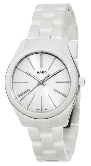Rado HyperChrome White Ceramic R32321012 Womens Watch Sapphire Crystal Quartz