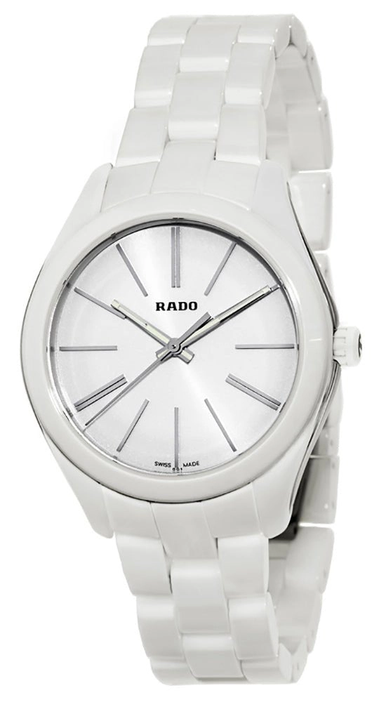 Rado HyperChrome White Ceramic R32321012 Womens Watch Sapphire Crystal Quartz
