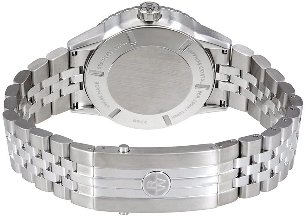 Raymond Weil Freelancer Automatic Stainless Steel Mens Diver Watch Silver Dial Calendar 2760-ST4-65001