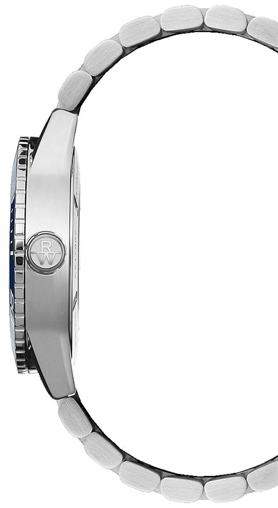 Raymond Weil Freelancer Automatic Stainless Steel Mens Diver Watch Silver Dial Calendar 2760-ST4-65001