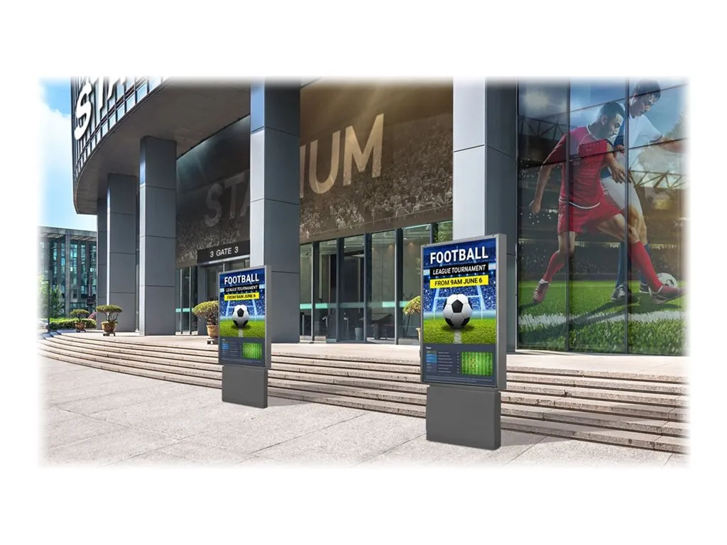 Samsung OH55A-S2 - 55 Diagonal Class LED-backlit LCD display - digital signage outdoor - full sun 1920 x 1080"