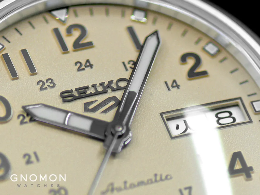 Seiko 5 Sports “Field Sports Style” Automatic 36 Desert Tan Ref. SBSA199