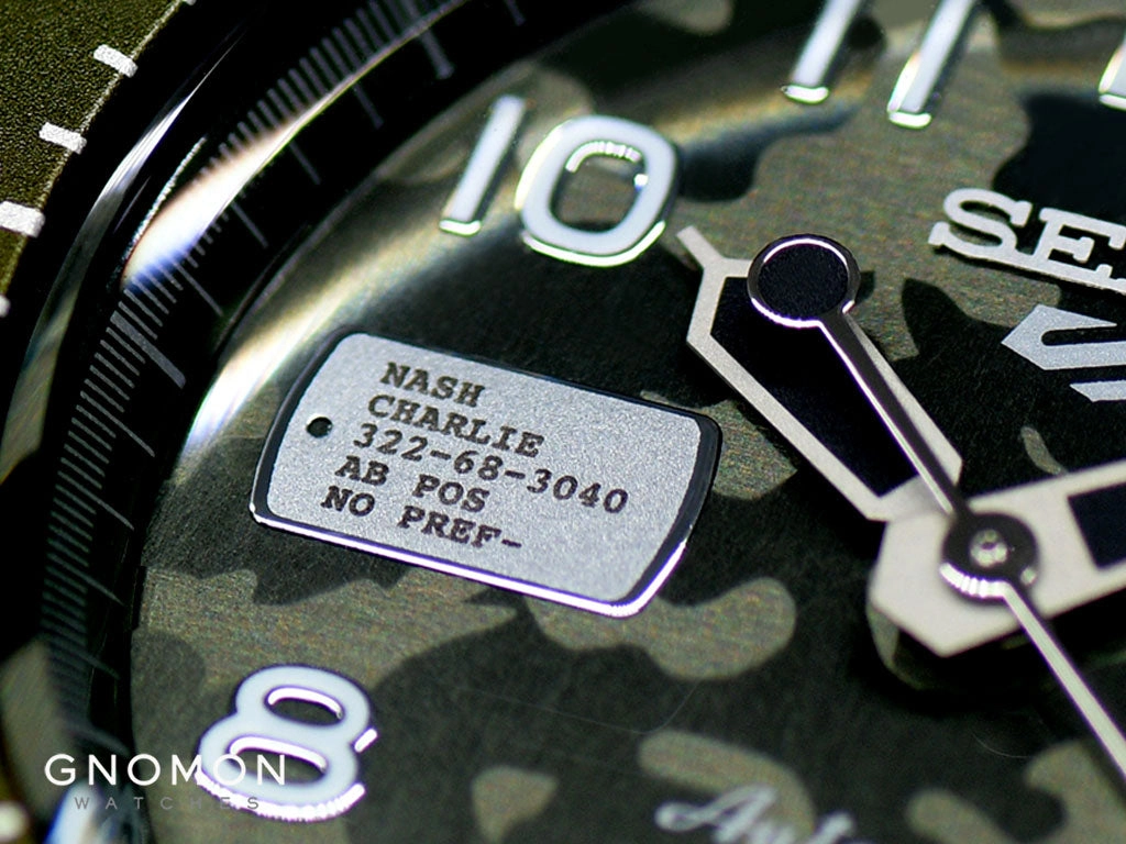 Seiko 5 Sports Street Fighter Series Guile "Indestructible Fortress" - Ltd Ed 9999pcs - Ref. SBSA081
