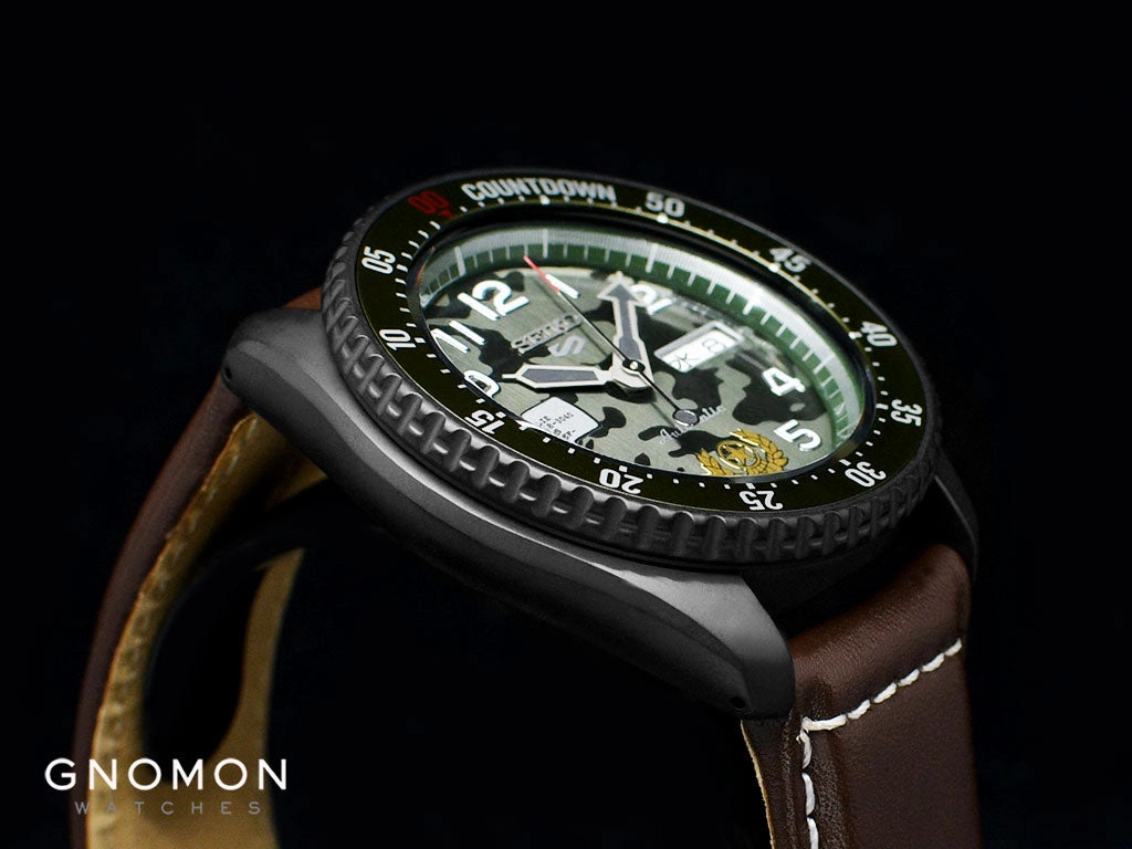 Seiko 5 Sports Street Fighter Series Guile "Indestructible Fortress" - Ltd Ed 9999pcs - Ref. SBSA081