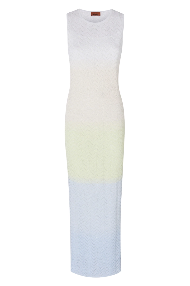 Shaded Chevron Dress