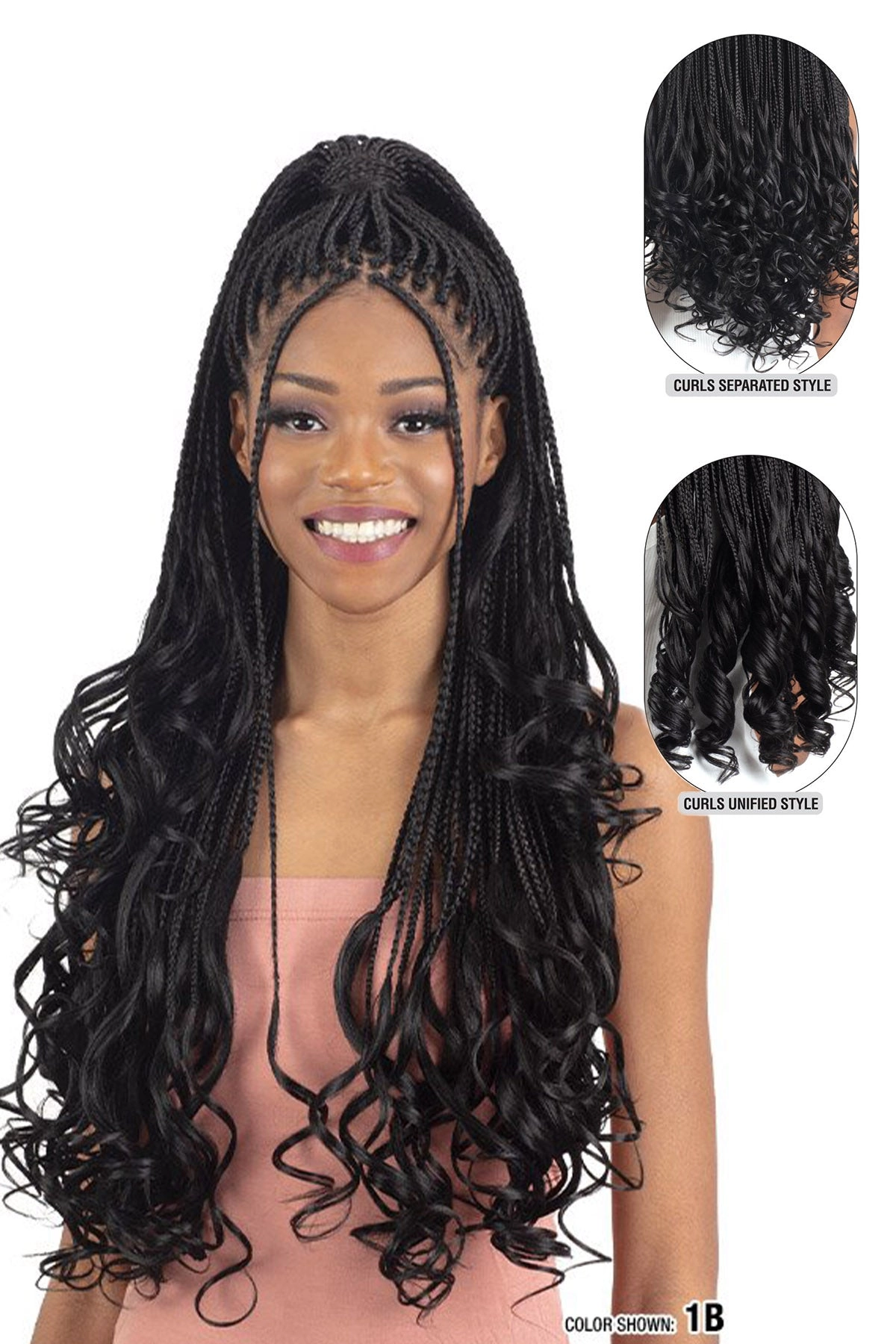 SHAKE N GO FREETRESS FRENCH CURL 3X 22"
