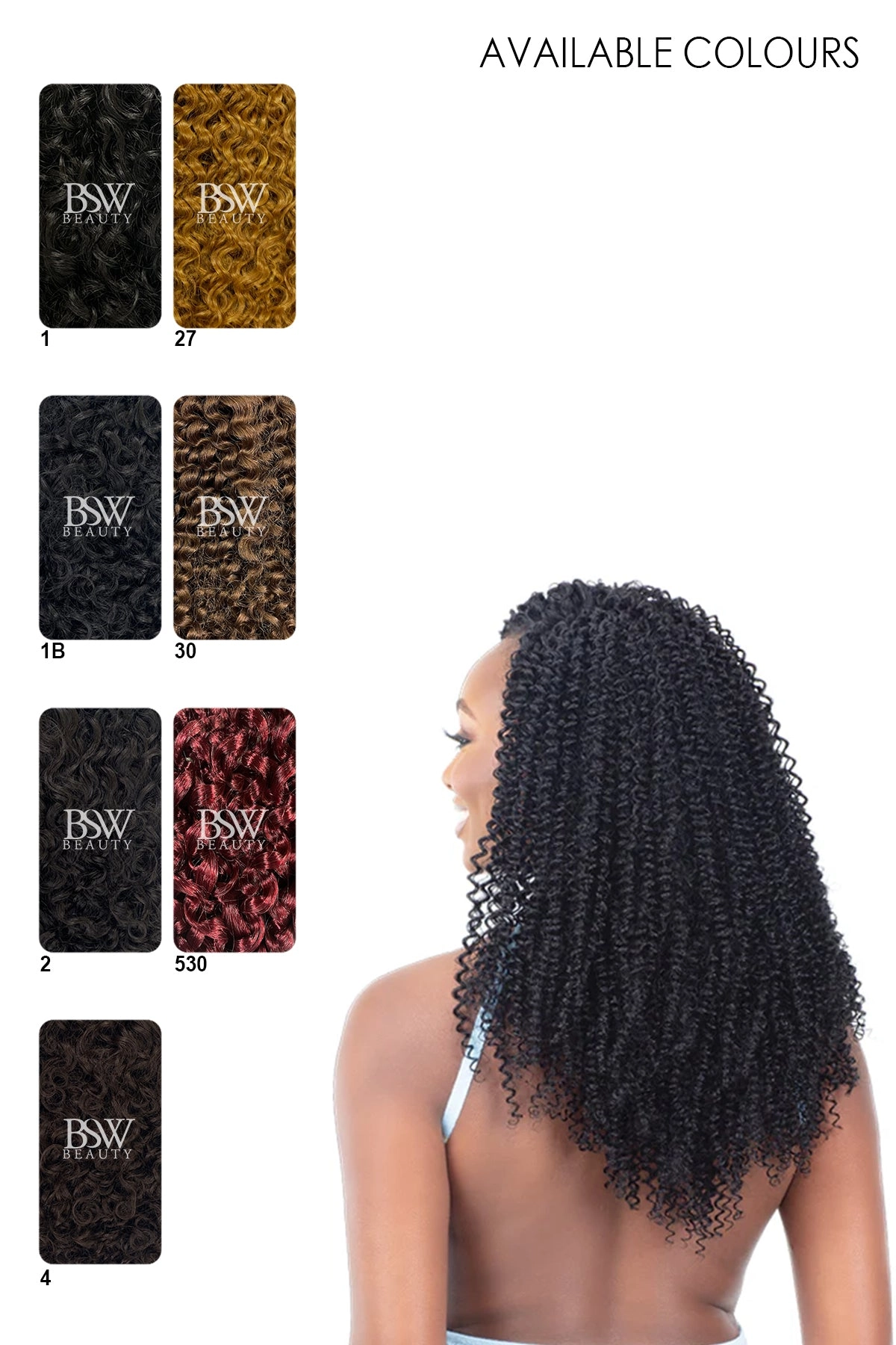 SHAKE N GO ORGANIQUE BOHEMIAN CURL 24"
