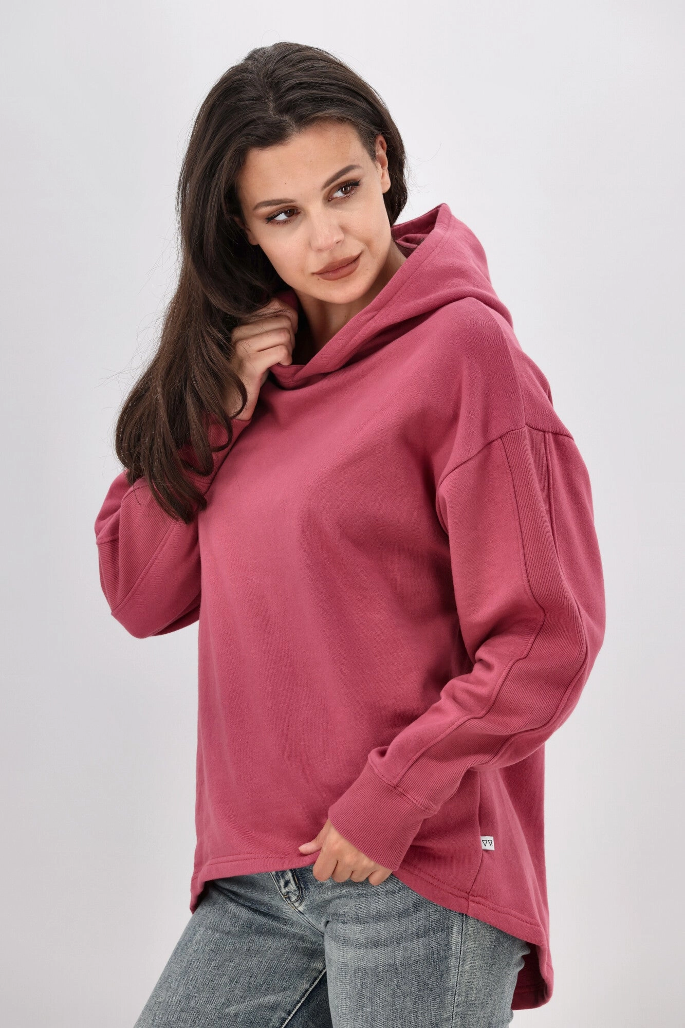 Shine On Essentials Hoody Dusty Rose