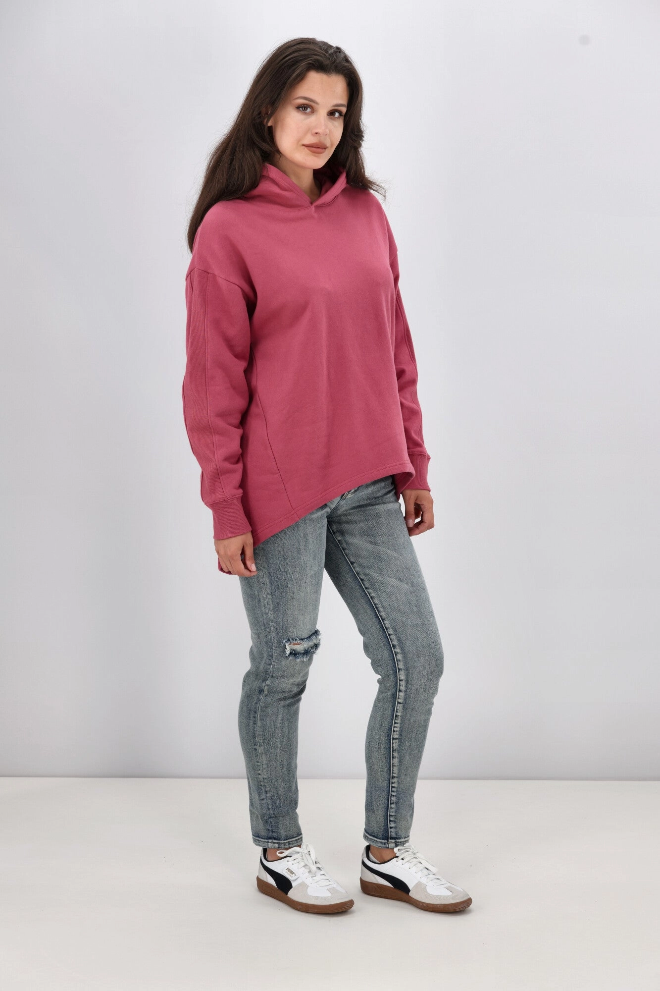 Shine On Essentials Hoody Dusty Rose