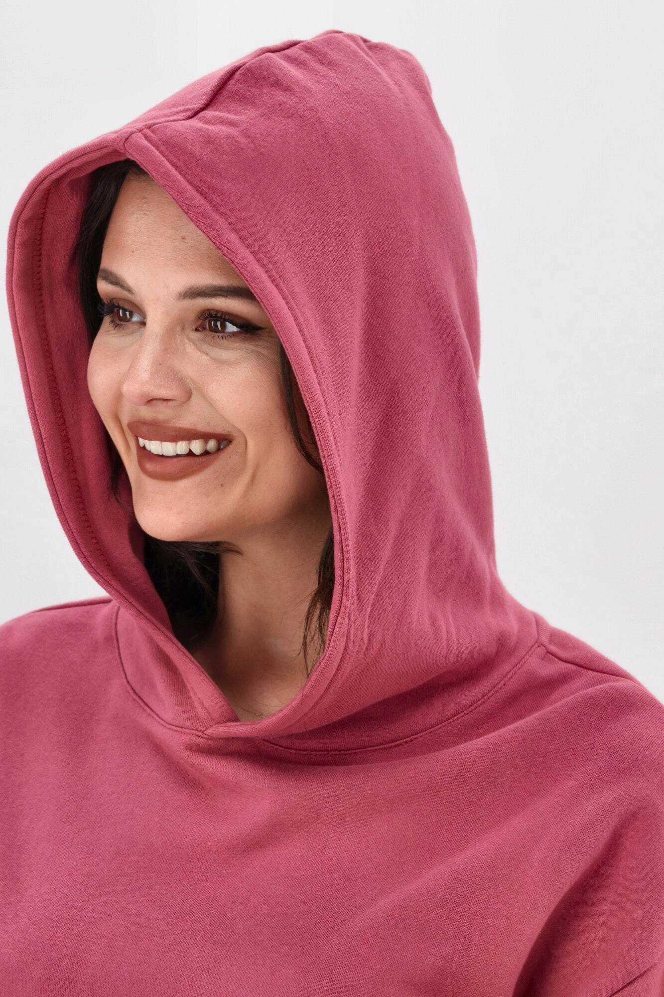 Shine On Essentials Hoody Dusty Rose