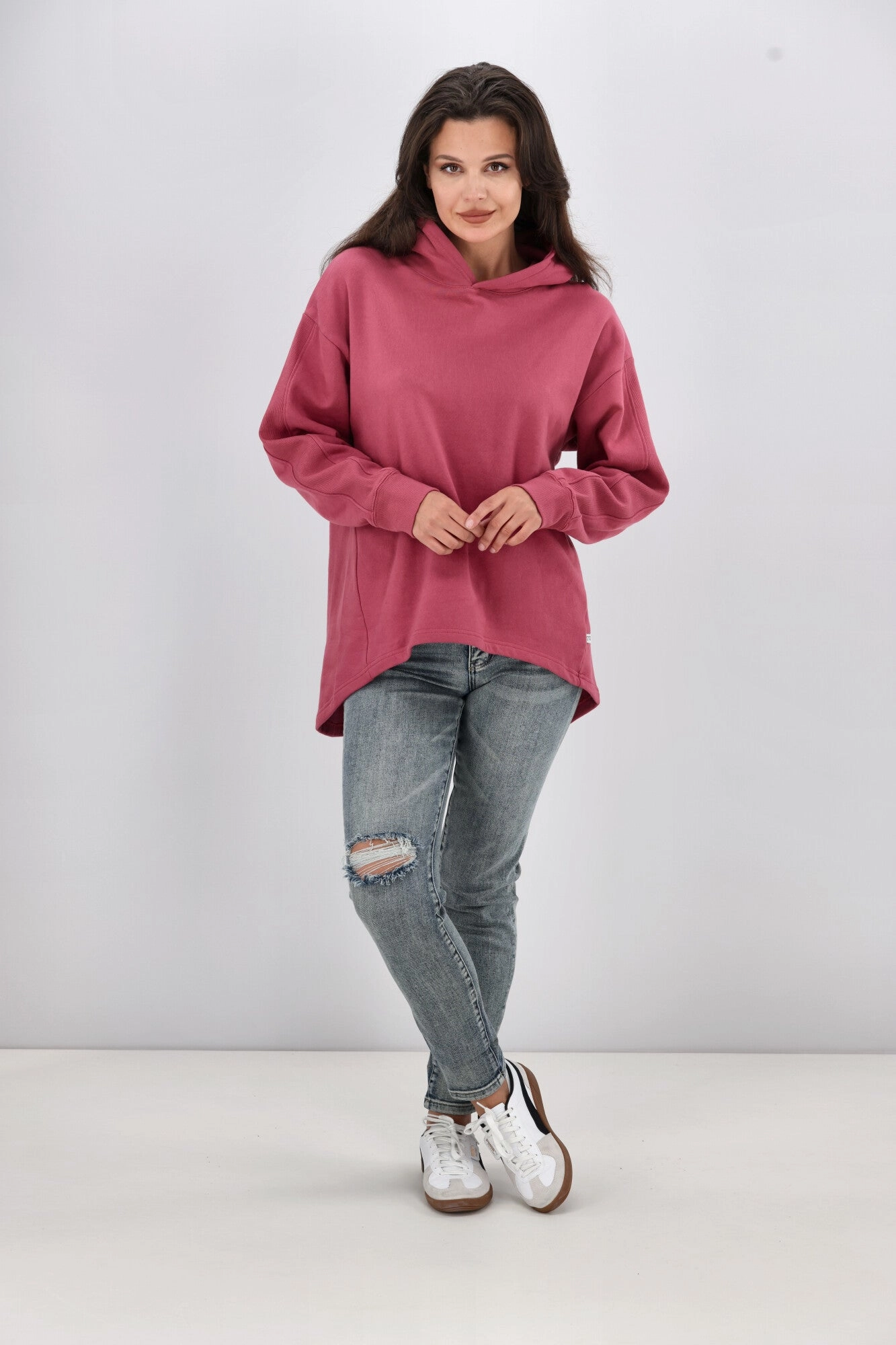 Shine On Essentials Hoody Dusty Rose