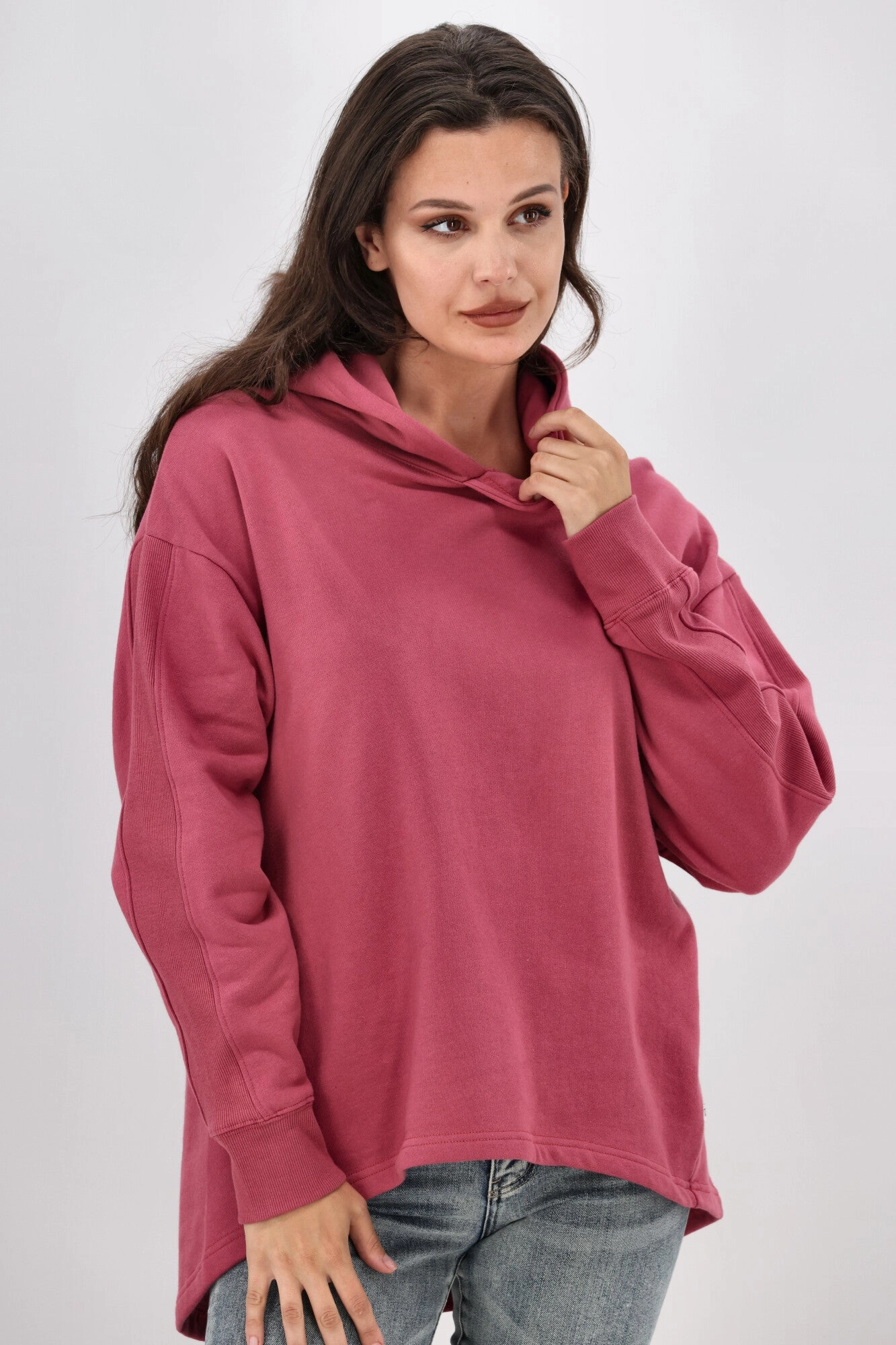 Shine On Essentials Hoody Dusty Rose