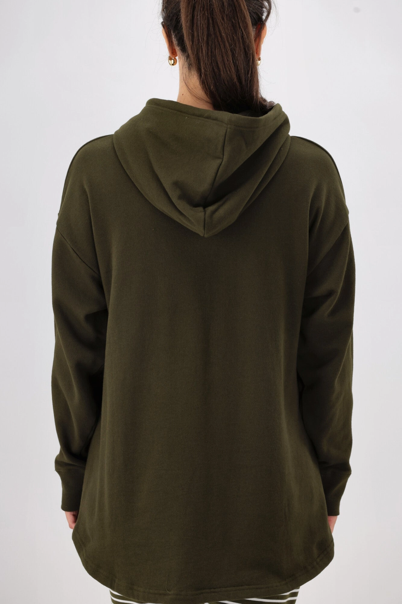 Shine On Essentials Hoody Olive