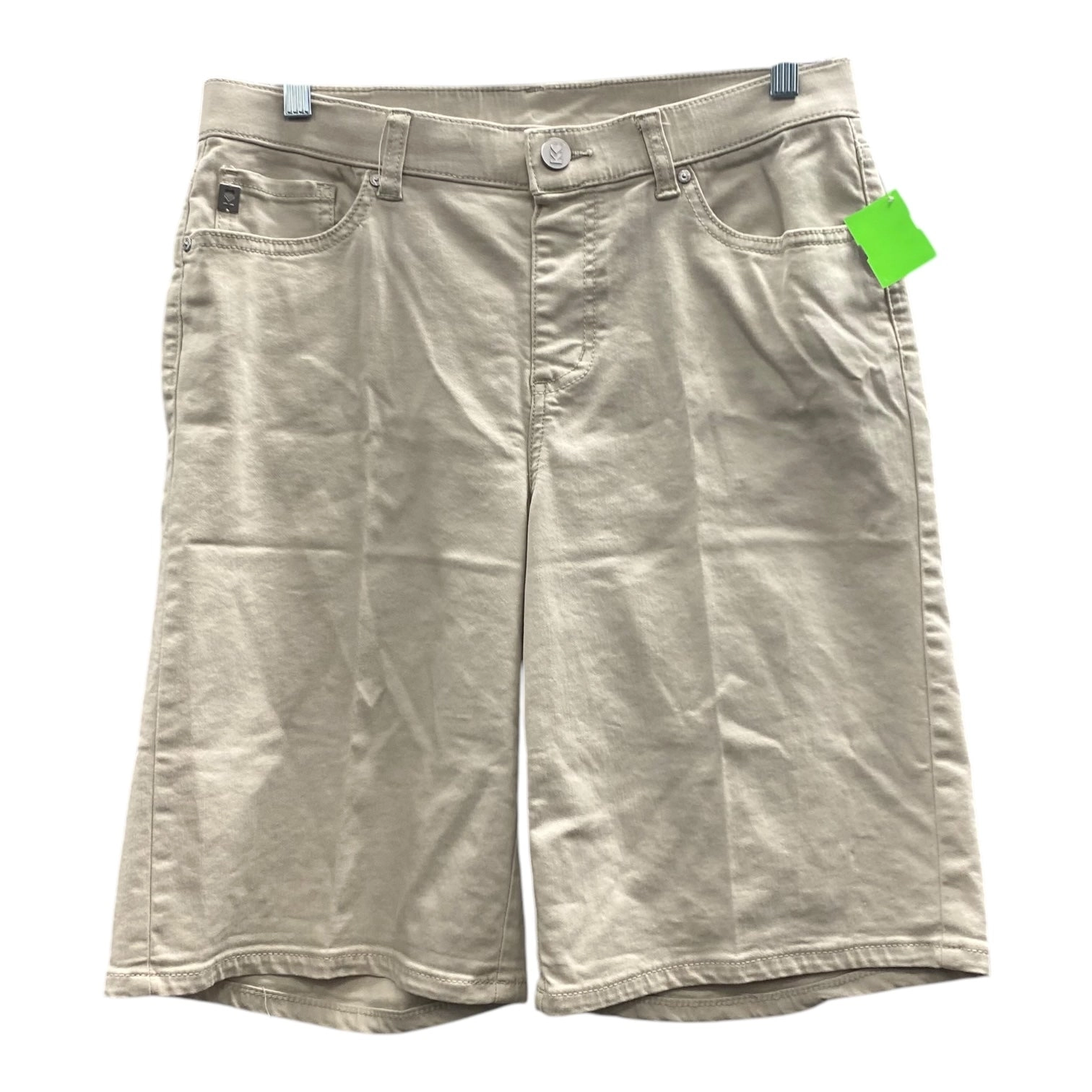 Shorts By Belle By Kim Gravel In Beige, Size:10
