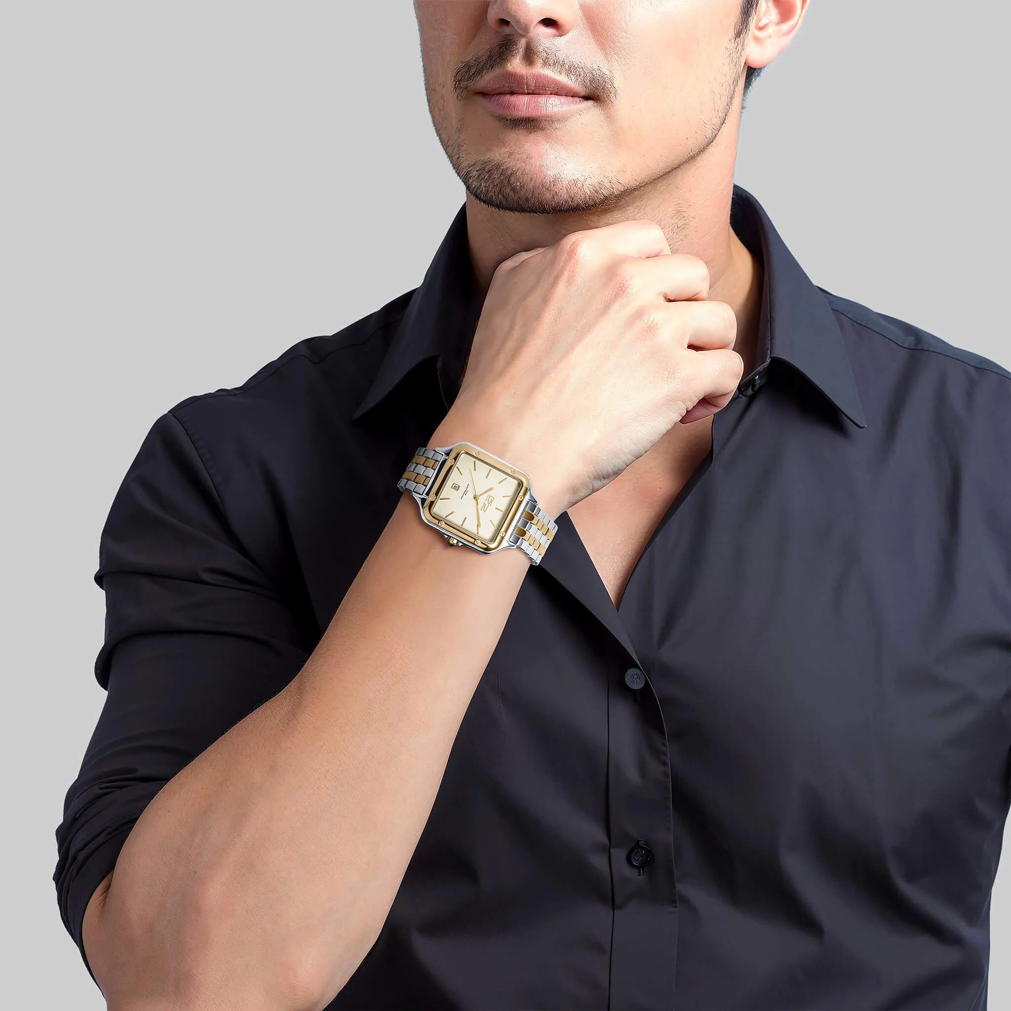 Skyline Two-Tone Men's Watch
