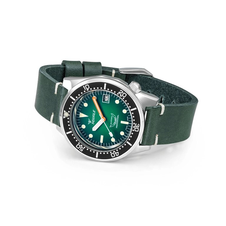 Squale 50 Atmos Green 1521 1521PROFGR.PVE