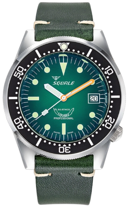 Squale 50 Atmos Green 1521 1521PROFGR.PVE