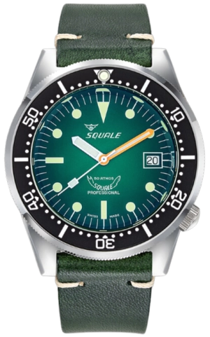 Squale 50 Atmos Green 1521 1521PROFGR.PVE